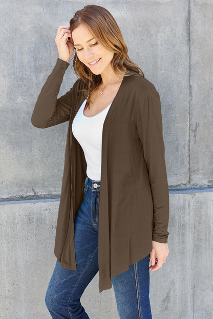 Long Sleeve Open Front Cardigan