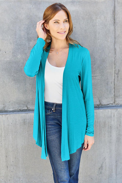 Long Sleeve Open Front Cardigan